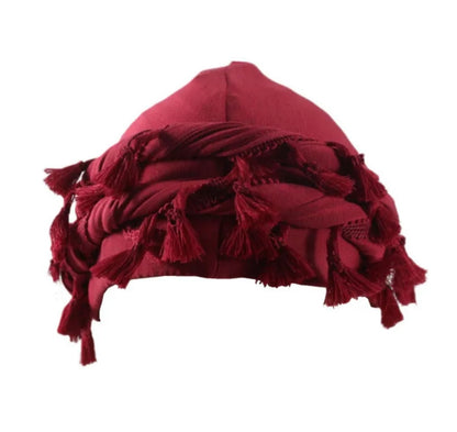 Head wraps for men stretch satin turban scarf tie