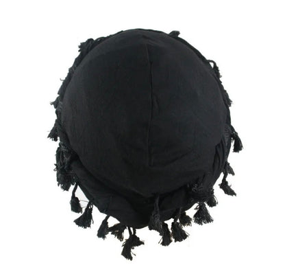 Head wraps for men stretch satin turban scarf tie