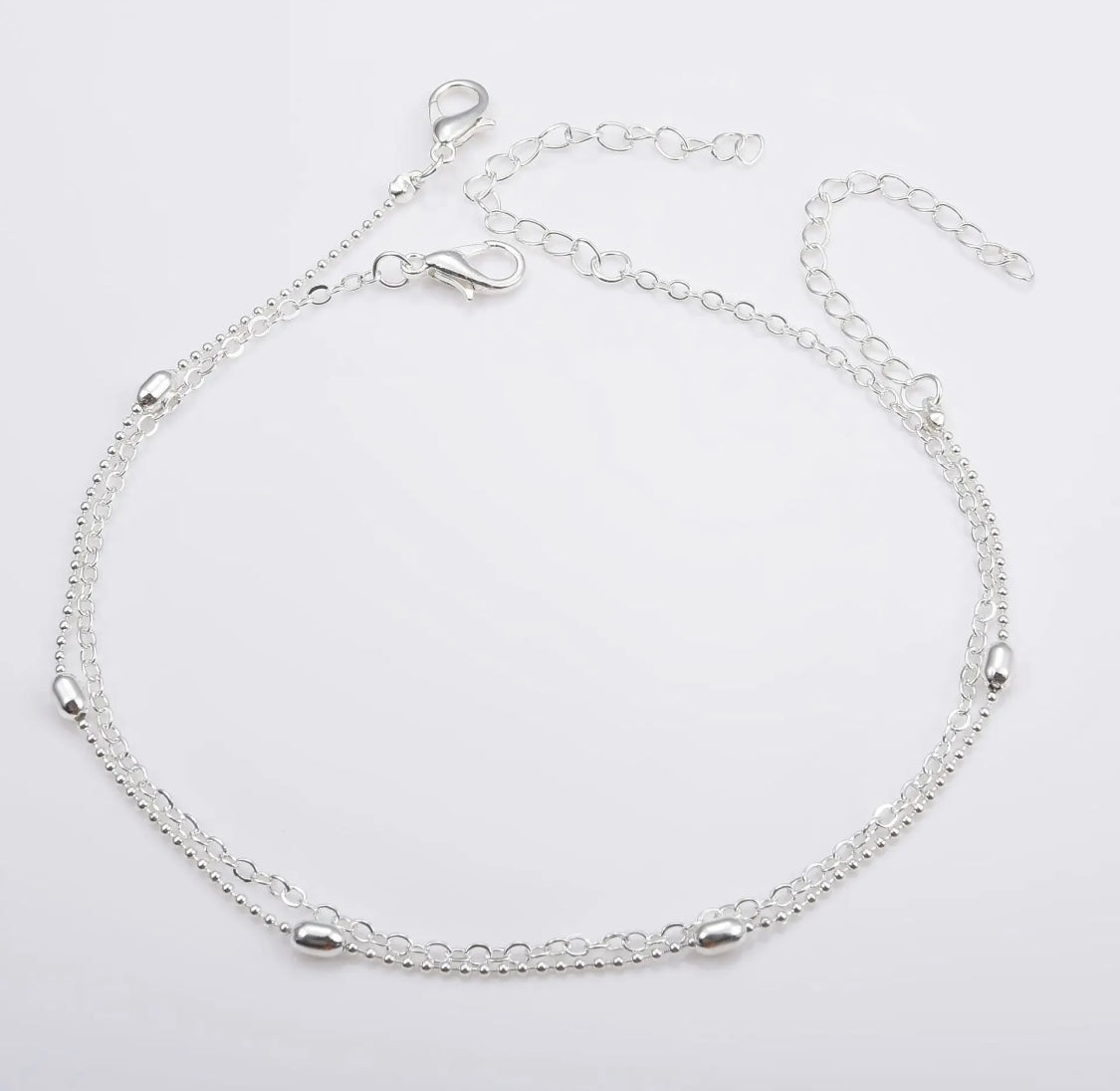 Cross Border Foot Summer Fashion Suit Anklet Bead Chain Anklet