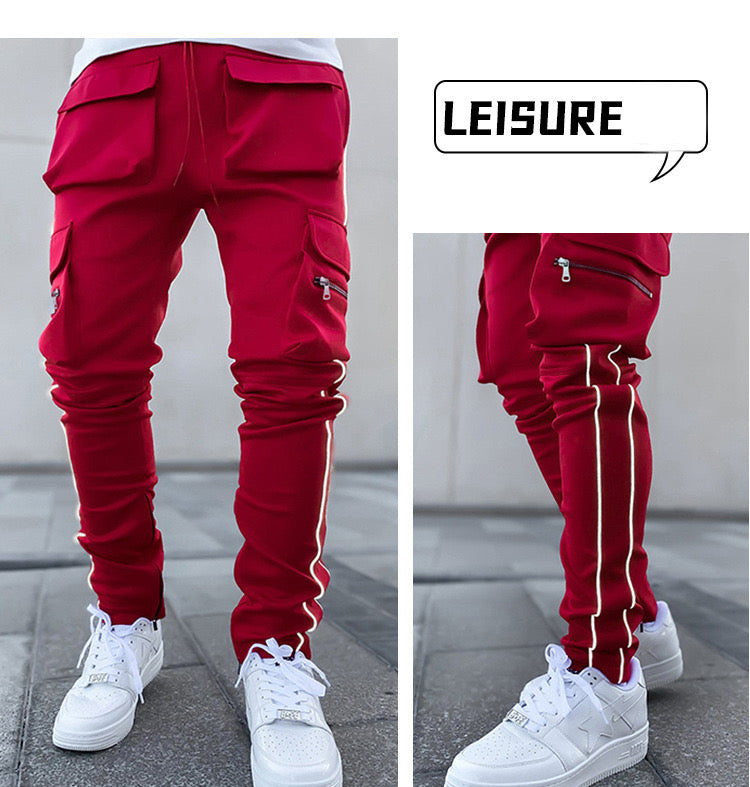 Cargo Pants Joggers Streetwear Multi Pocket