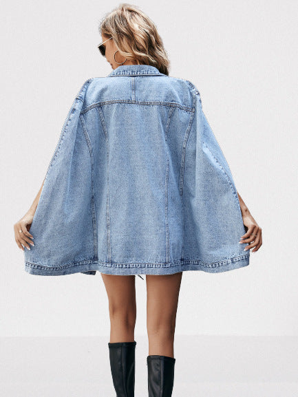 Irregular Loose Versatile Denim Jacket